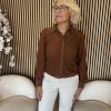 Kimara - Fabienne Blouse 2 - Cider Wood