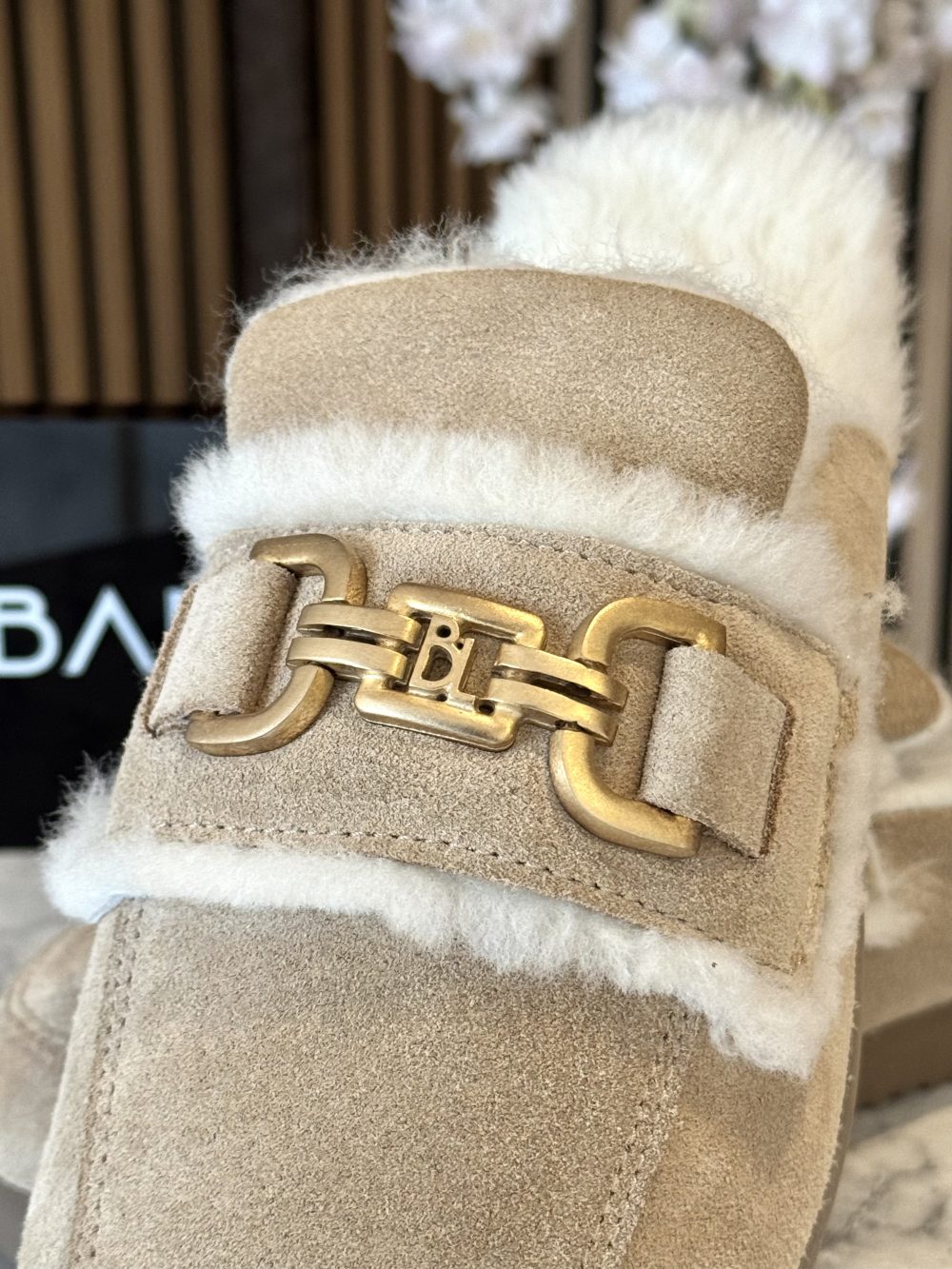 Babouche - Sadie Instapper - Beige /Suede
