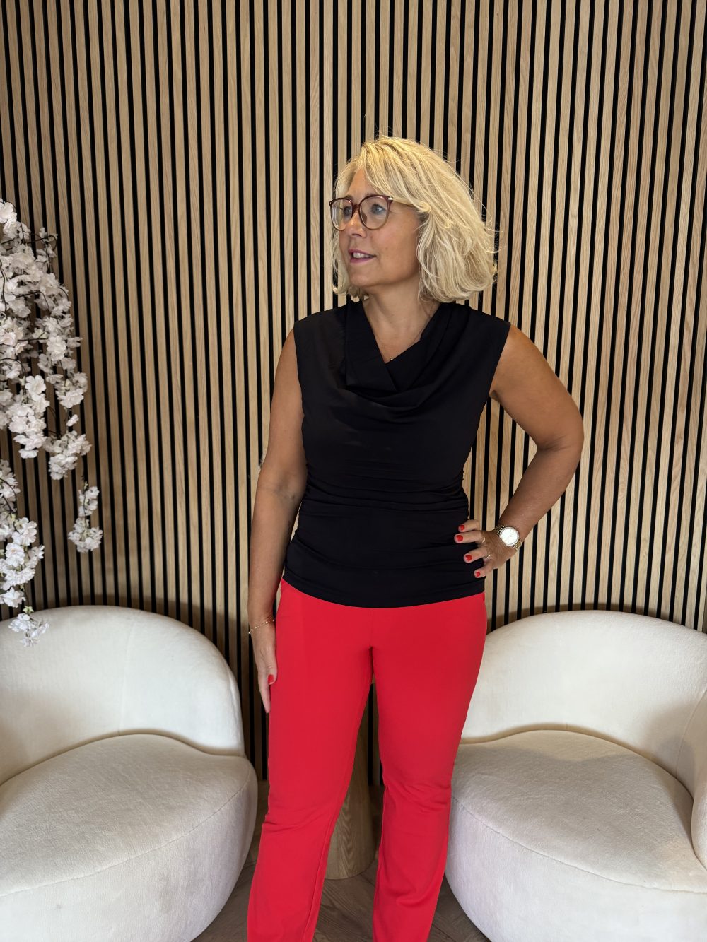 Lady Day - Becki Top - Black | Morgen in huis!