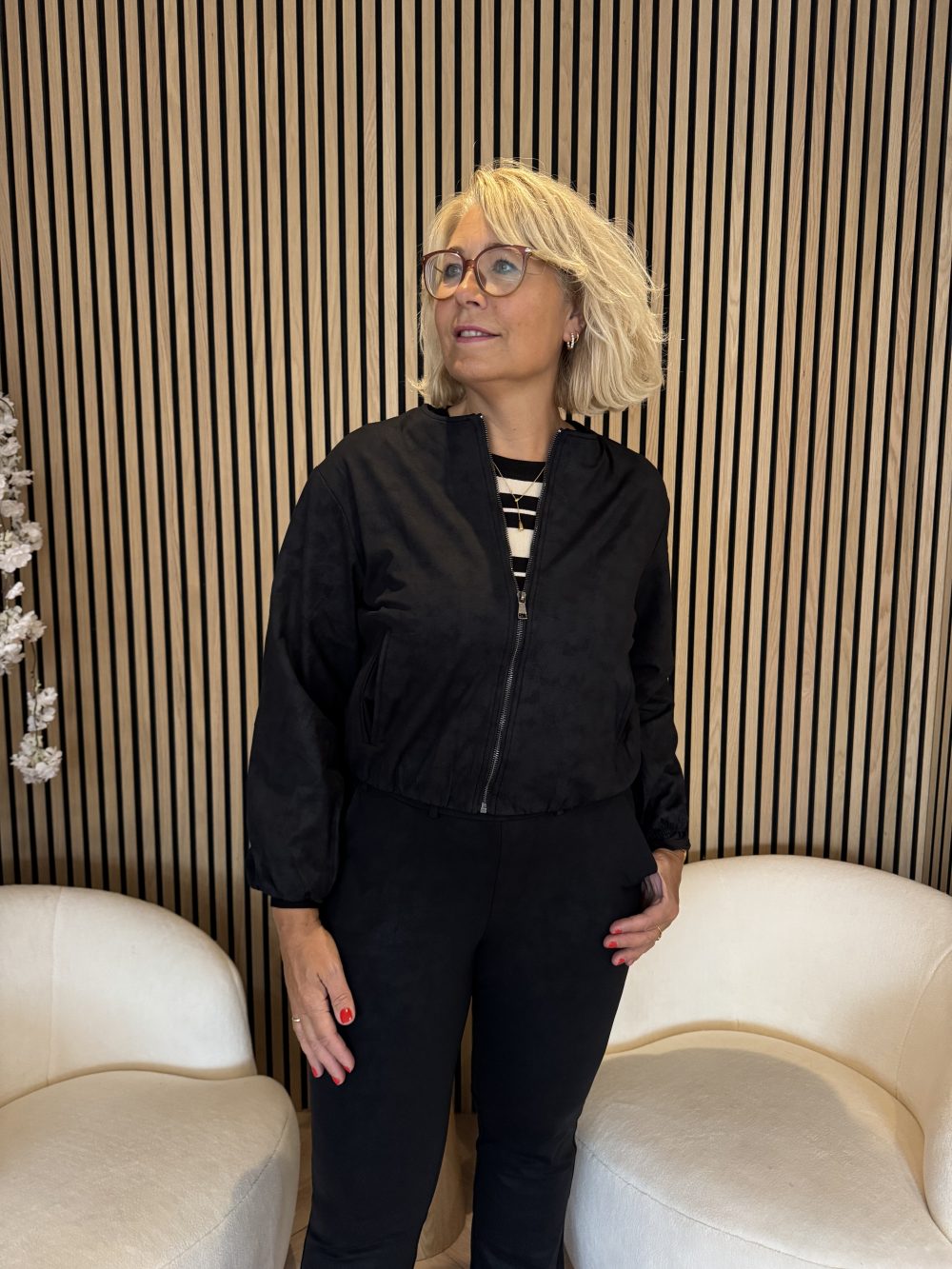 Lady Day - Bernet brushed Jacket - Black