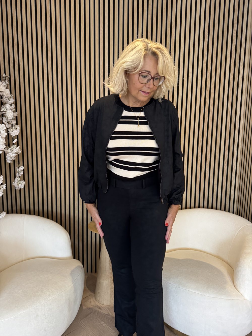 Lady Day - Bernet brushed Jacket - Black