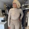 Kimara - Brodi Top - Ash Mist