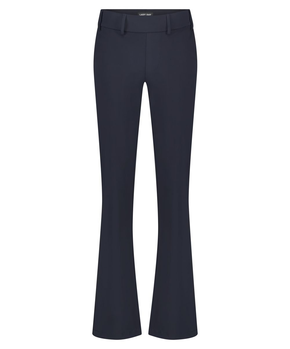 Lady Day - Long Poppy Trousers - Blue