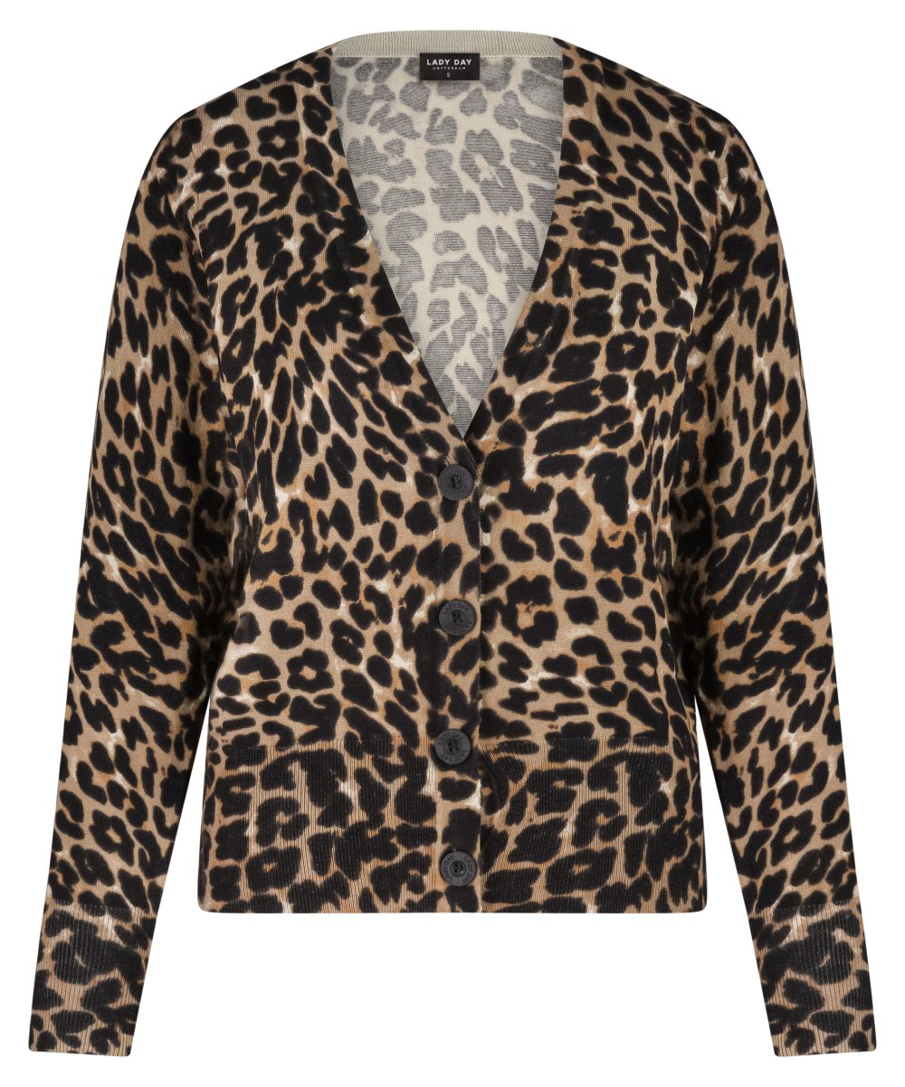 Lady Day - Lott Cardigan - Leopard print