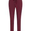 Mi Piace - Skinny Trousers 016 Bonded - Burgundy