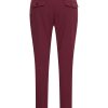 Mi Piace - Skinny Trousers 016 Bonded - Burgundy