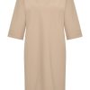 Mi Piace - Dress Midi Bonded - Latte