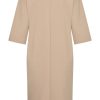 Mi Piace - Dress Midi Bonded - Latte