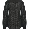 Mi Piace - Blouse Lace - Black