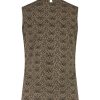 Lady Day - Maud Top - Herringbone print