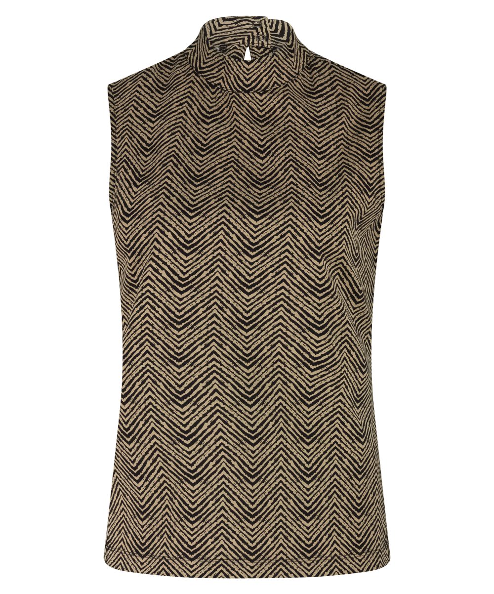 Lady Day - Maud Top - Herringbone print