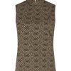 Lady Day - Maud Top - Herringbone print