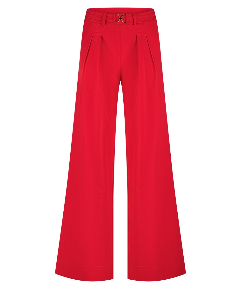 Lady Day - Pearl Trousers - Fiery red
