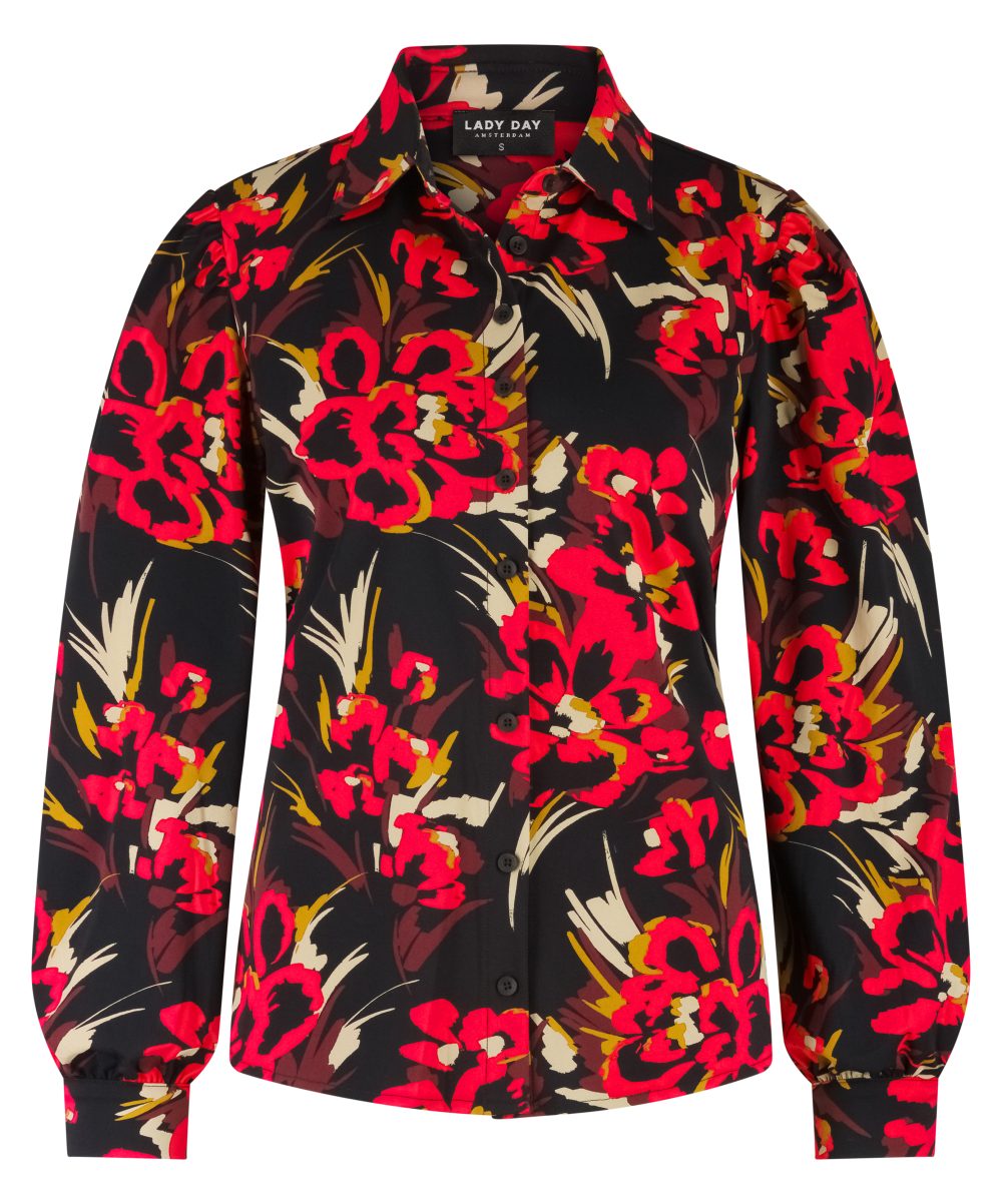 Lady Day - Philly Blouse - Flower print