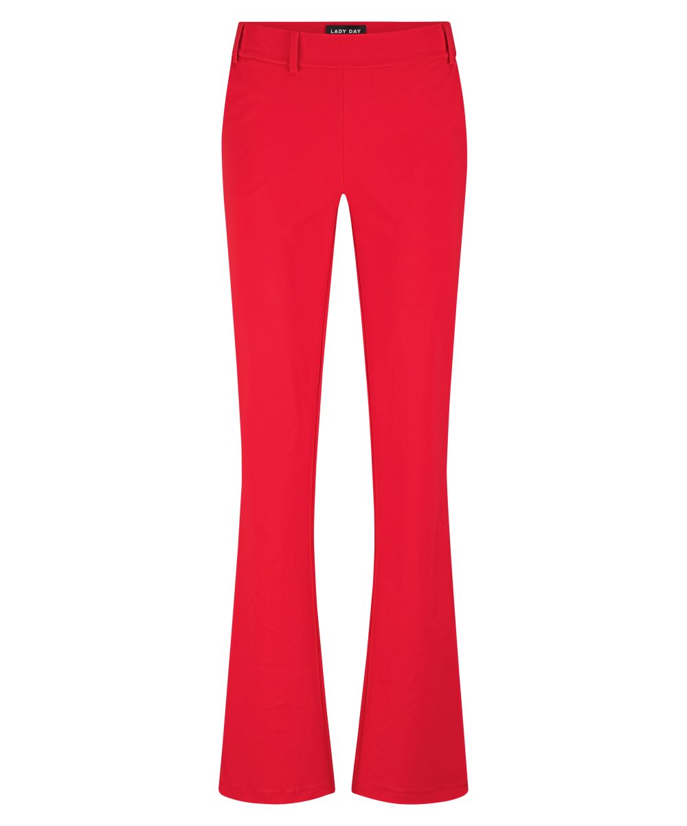 Lady Day - Poppy Trousers - Fiery red
