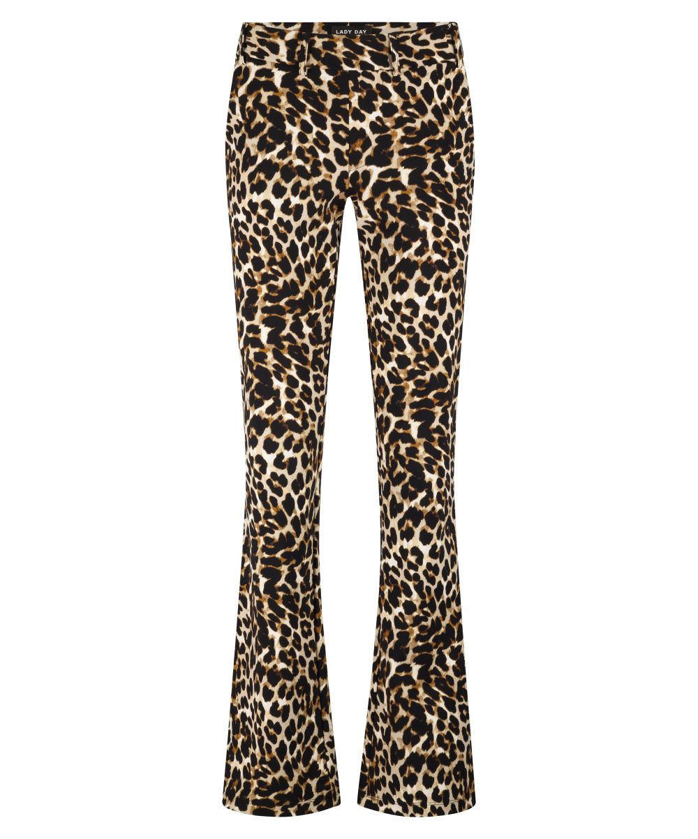 Lady Day - Poppy Trousers - Leopard print