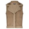 Red Button - Teddy Waistcoat - Almond