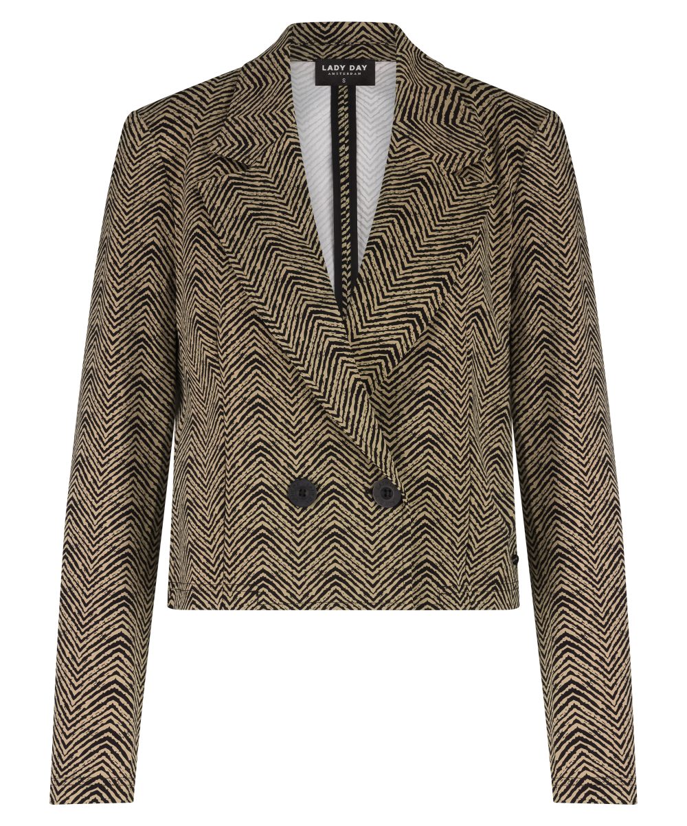 Lady Day - Sam Blazer - Herringbone print