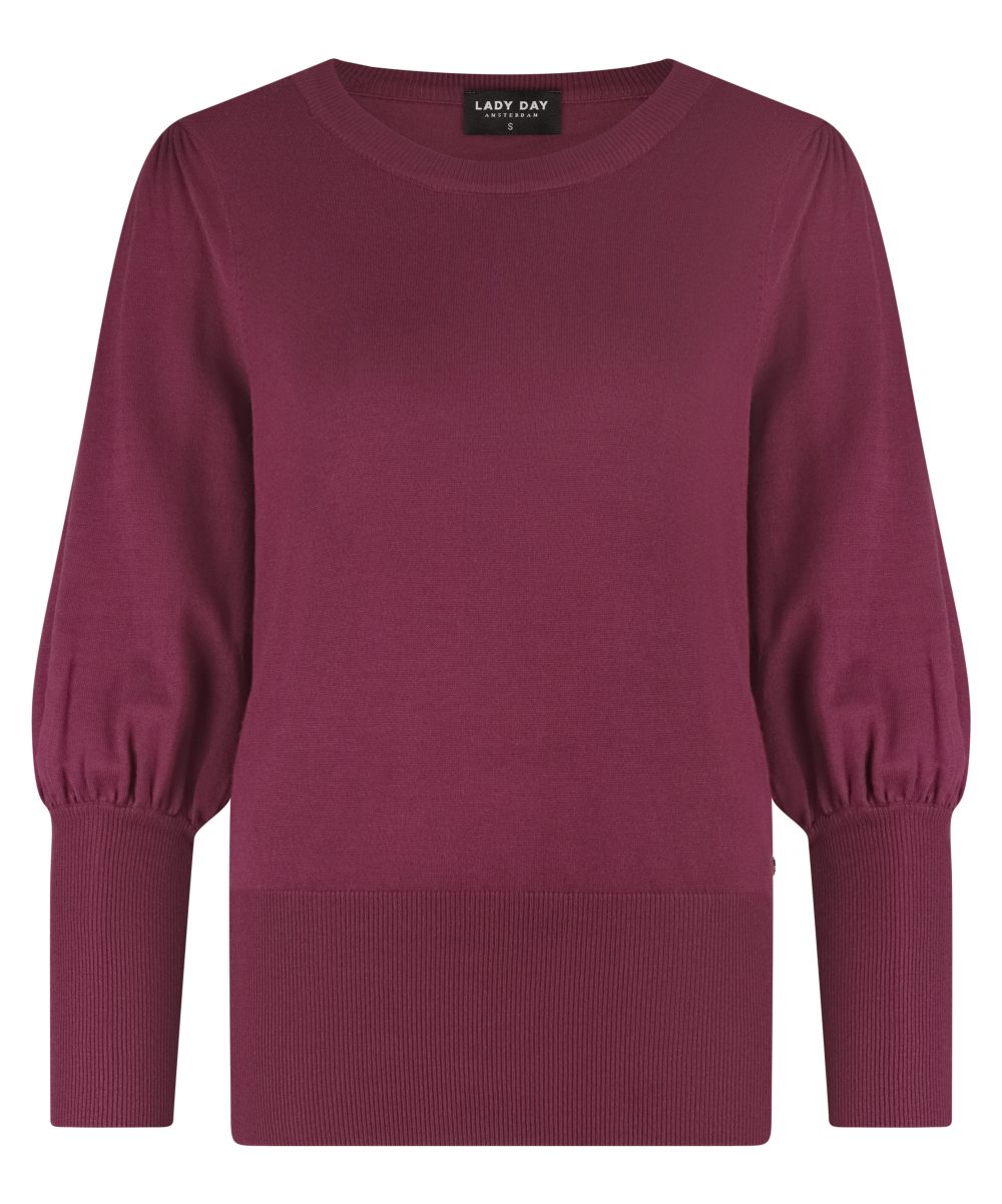 Lady Day - Tracy Sweater - Port