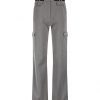 ZIP73 - Cargo Wide Leg Nvr Ending - Light Grey