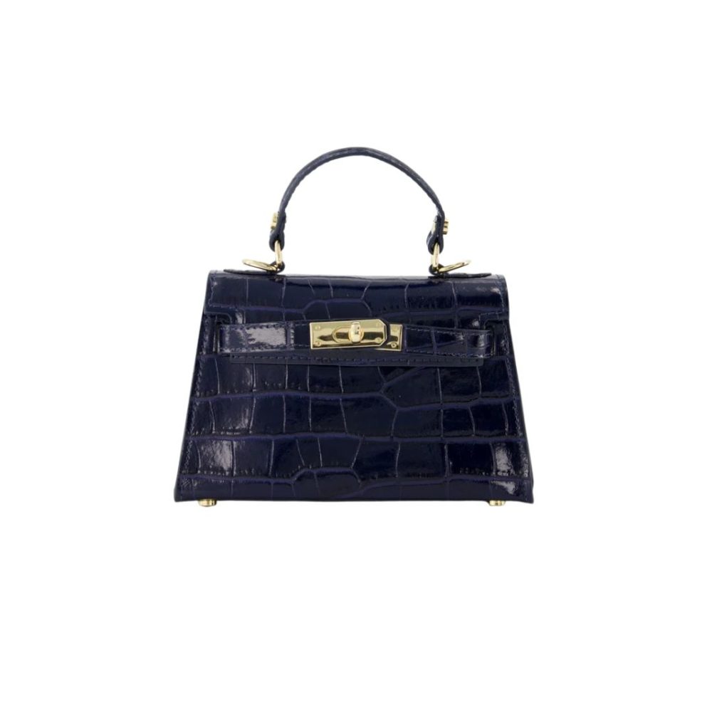 Madam Peach - Grace Croco - Donkerblauw