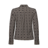 Zoso - Jolene Blouse - Black-camel