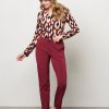 &Co Woman - Venna Faded Small - Wine Red multi