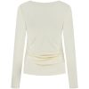 Lady Day - Arly-V Top - Wool White