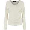 Lady Day - Arly-V Top - Wool White