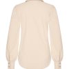 Mi Piace - Blouse Pofmouw - Beige