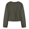 Lady Day - Bernet Brushed Jacket - Dark Olive