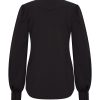 Mi Piace - Blouse Pofmouw - Black