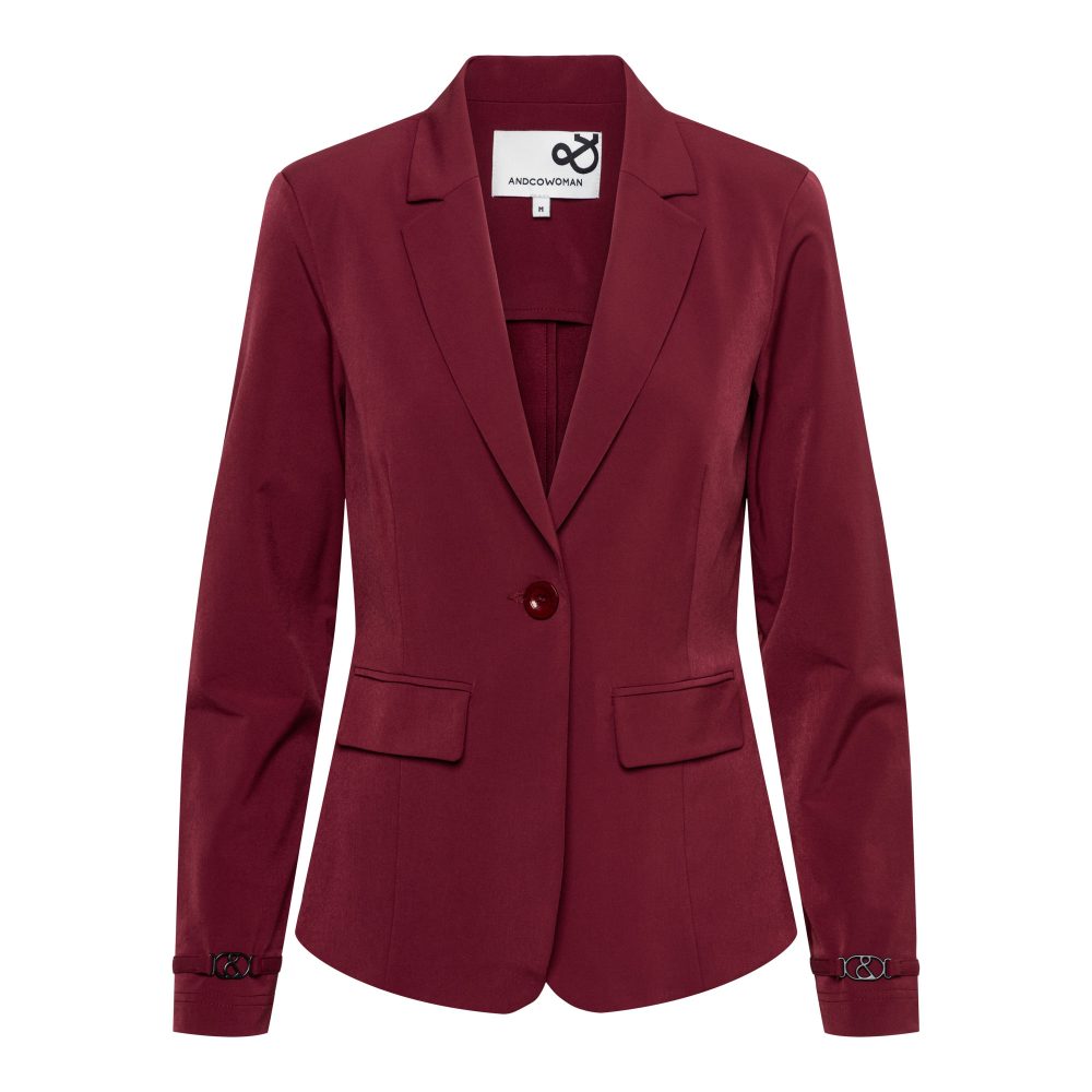 &Co Woman - Presley Travel - Wine Red