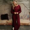 &Co Woman - Solana - Wine Red