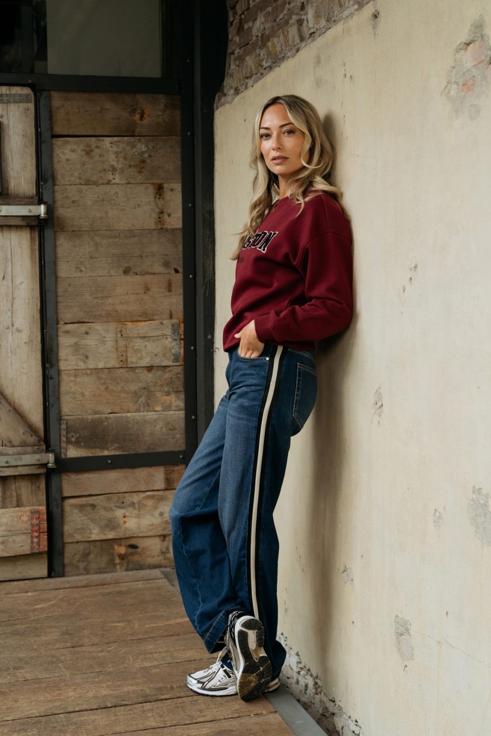 &Co Woman - Boston - Wine Red