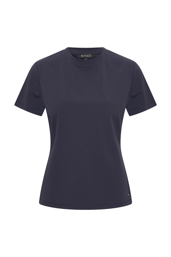 Mi Piace - T Shirt Ronde Hals - Dark Blue