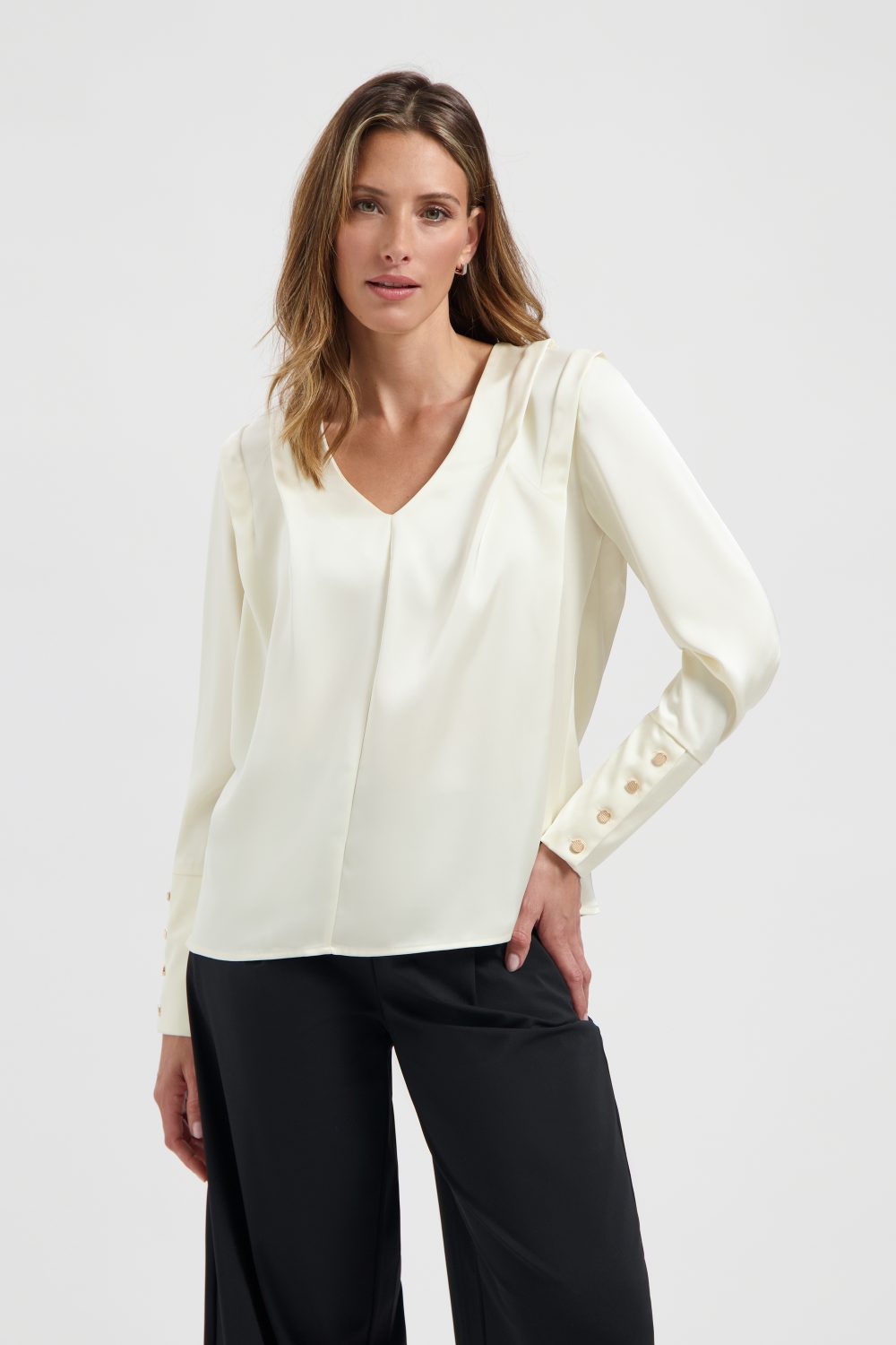 Lady Day - Sheri Top - Wool White
