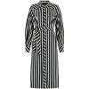 Lady Day - Hope Dress - Black/Wool White stripe
