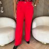 Lady Day - Pearl Trousers - Fiery red
