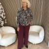 Lady Day - Annika Blouse - Leopard print