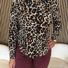 Lady Day - Annika Blouse - Leopard print