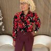 Lady Day - Philly Blouse - Flower print
