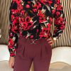 Lady Day - Pearl Trousers - Port