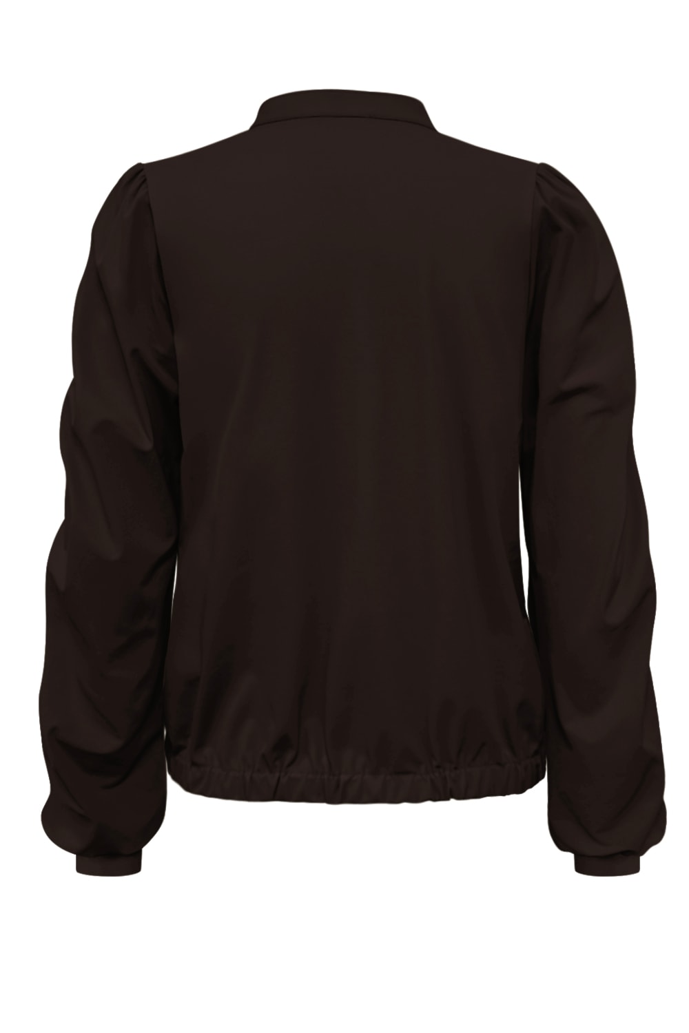 Triple Nine - Jacket with gold rib on the sleeves and smoked - D.Brown