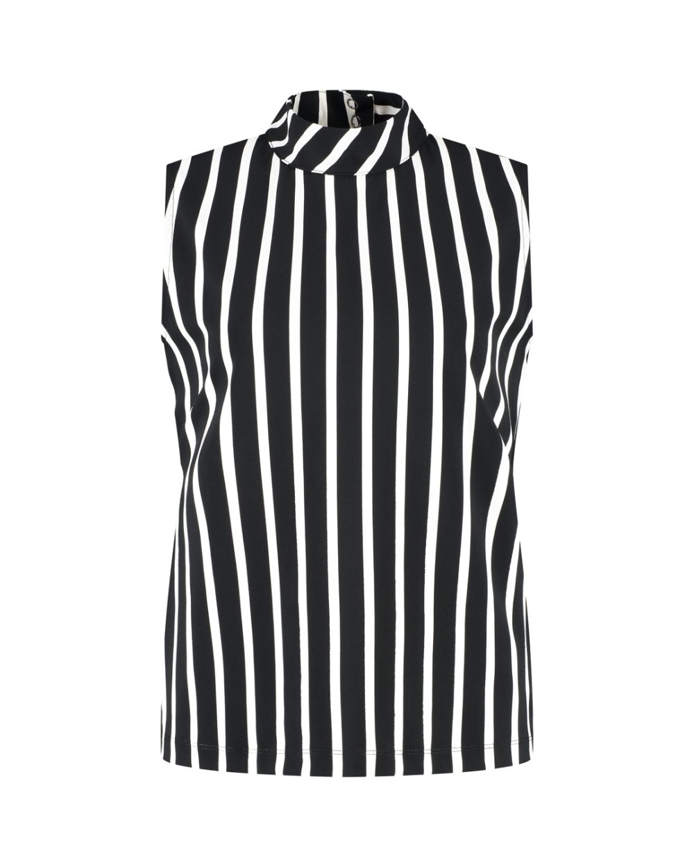 Lady Day - Maud Top - Black/Wool White stripe