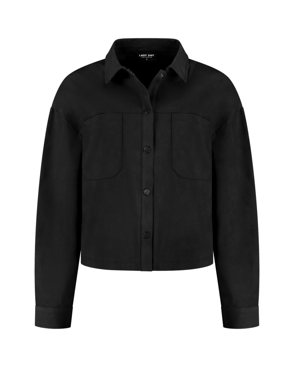 Lady Day - Merci Brushed Blouse - Black