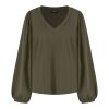 Lady Day - Tress Top - Dark Olive
