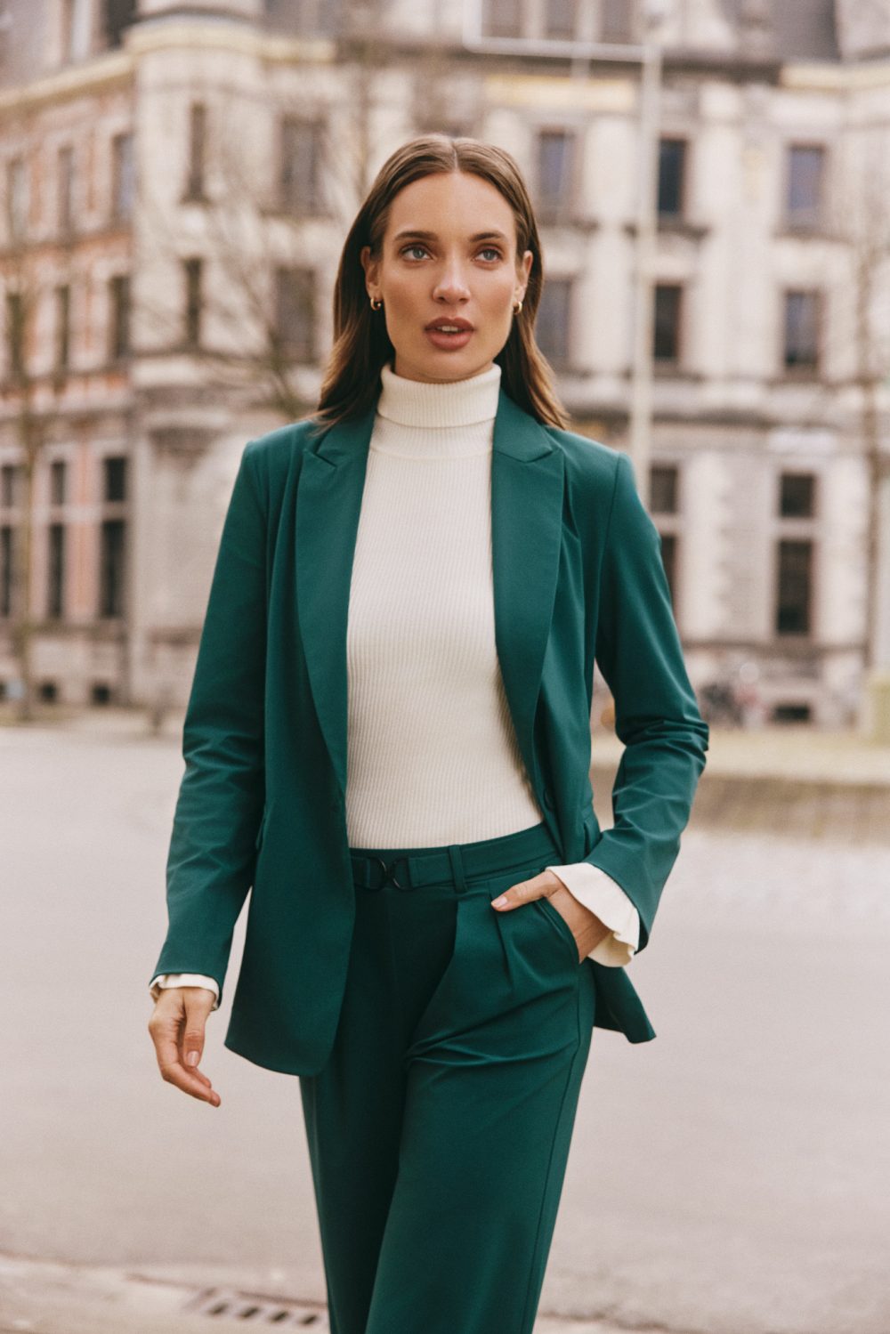 Lady Day - Clover Blazer - Sea Moss