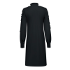 Triple Nine - Dress long sleeves smoked shoulder - Black