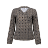 Zoso - Vanessa T-shirt - Black-camel